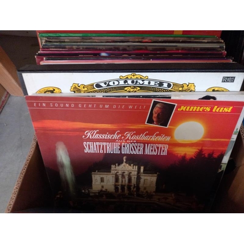 660 - 2 boxes of LP records