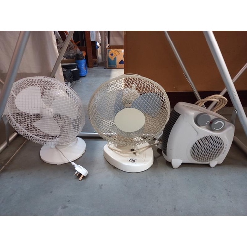 720 - 2 fan heaters & 2 fans