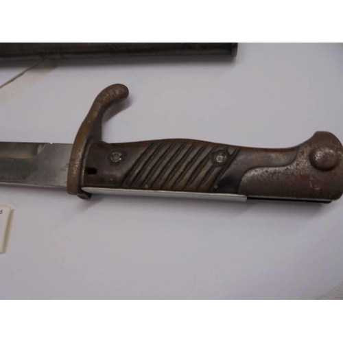 1189 - An early 20th century bayonet marked W17.