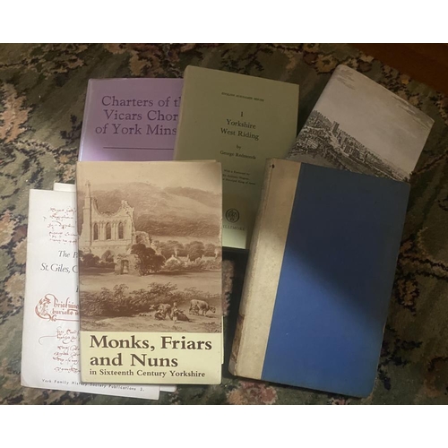 58 - A very good selection of Yorkshire related history & archaeological books & journals