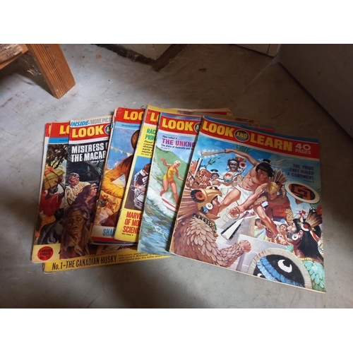 104 - 1960s and 1970s magazines including Look and Learn, How and Why etc