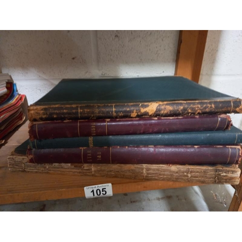 105 - A quantity of musci scores from the early 1900s also Masterpieces Magazines 1-4