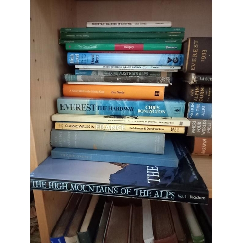 76 - A collection of Walking, Travel and Mountain related books