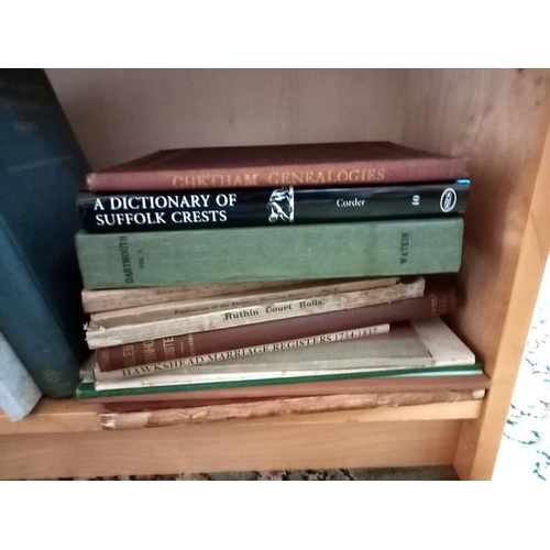 77 - A good collection of Family History, Geneaology, Parish Registers etc including Oxford, Suffolk, Cot... 