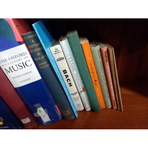 84 - A quantity of classical music history and companion to music books