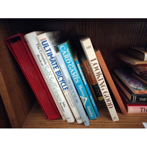 64 - A shelf of miscellaneous books