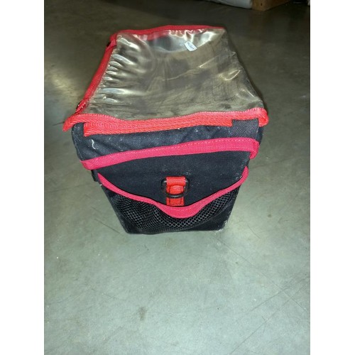 833 - 3 cycle panier bags/box, (2 fabric & 1 plastic top box)