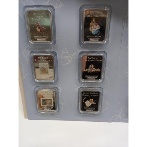 1168 - A Beatrix Potter World of Peter Rabbit ingot collection.