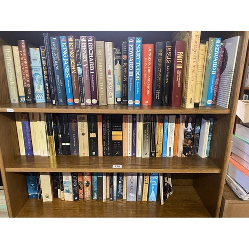 130 - 3 shelves of history books