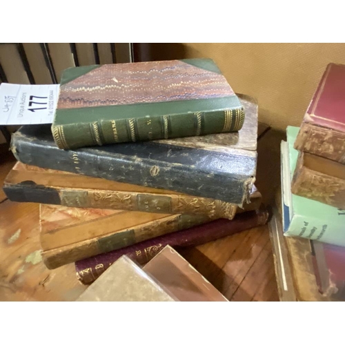 177 - 10 Antiquarian and Collectables books including poetry and literature