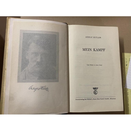 179 - A copy of Mein Kampf given to newly married couples dedicated and signed by Arthur Seyss-Inquart