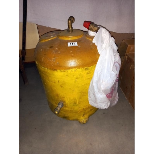 113 - A hot water expansion tank