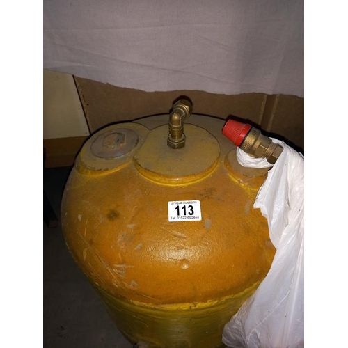 113 - A hot water expansion tank