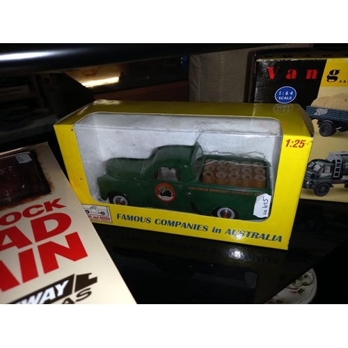 127 - A boxed limited edition Australian Highways replicas, livestock collections plus other boxed die cas... 