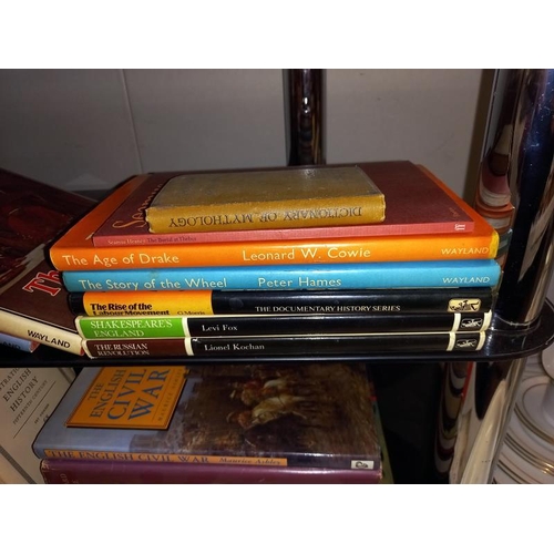 34 - A quantity of history books, poetry etc