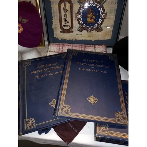 41 - 6 volumes of cathedral's, abbeys and churches of England and Wales