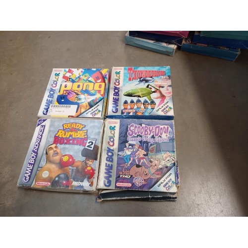 55 - A good collection of boxed Gameboy Advance games, (approx 30)