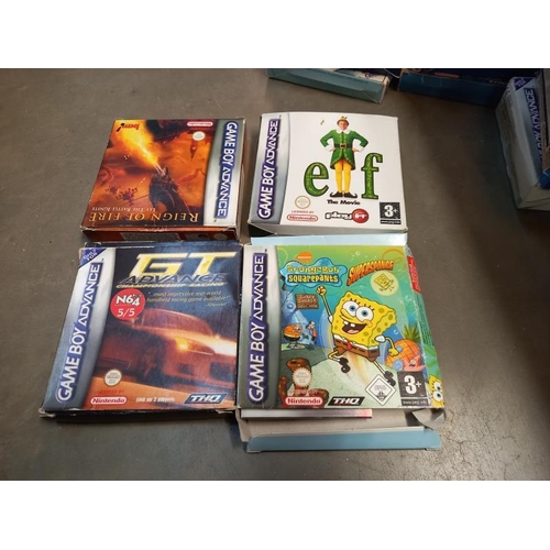 55 - A good collection of boxed Gameboy Advance games, (approx 30)