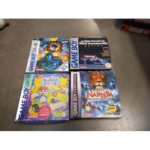 55 - A good collection of boxed Gameboy Advance games, (approx 30)