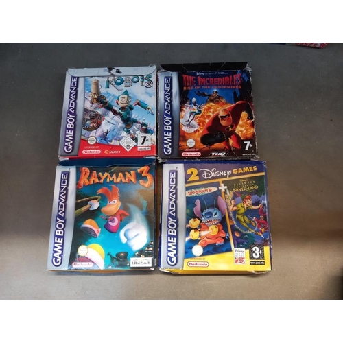 55 - A good collection of boxed Gameboy Advance games, (approx 30)