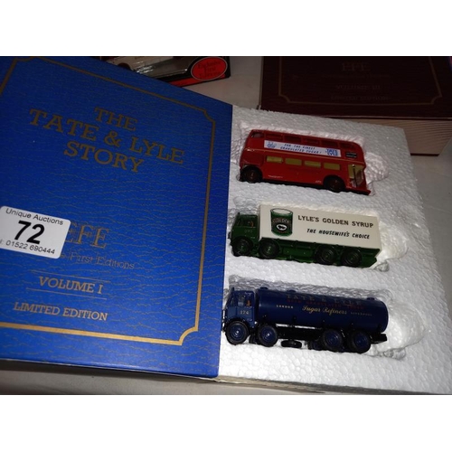 72 - A good selection of EFE exclusive first edition 1/76 scale model buses