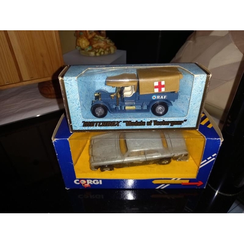 82 - A quantity of boxed diecast including Corgi buses, Schuco BMW Isetta Brumm, cuclecar etc