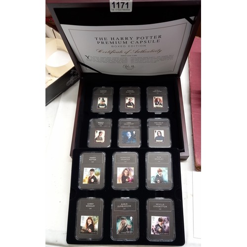 1171 - The Harry Potter premium capsule boxed edition of twelve stamps.