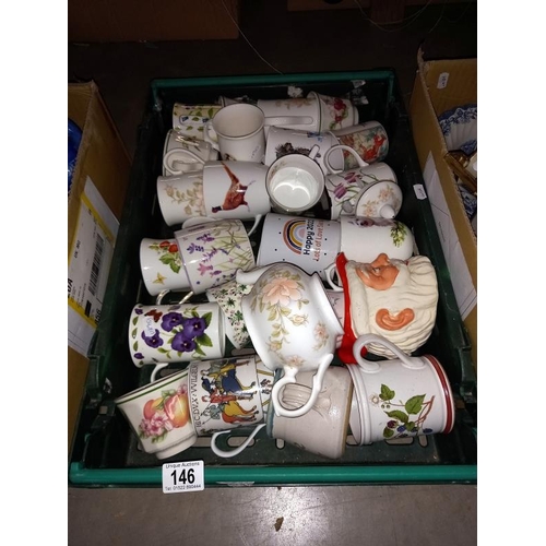 146 - A quantity of pottery & porcelain including West Germany