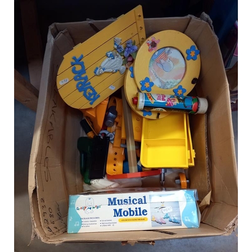 196 - Early Learning children's toy work bench & tools etc. (COLLECT ONLY)