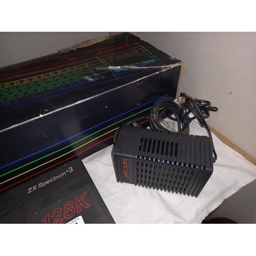 205 - A boxed ZX Spectrum 3 & quantity of games