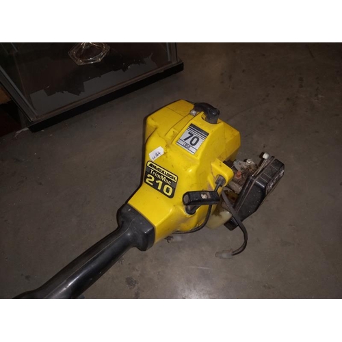 252 - A McCulloch Trim Mac 210 petrol strimmer (Untested) (COLLECT ONLY)