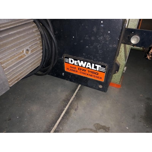 276 - A Dewalt bench wood planing machine (COLLECT ONLY.)