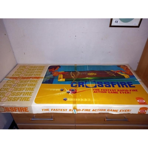 440 - 3 classic boxed games, Striker, Crossfire, Rebound