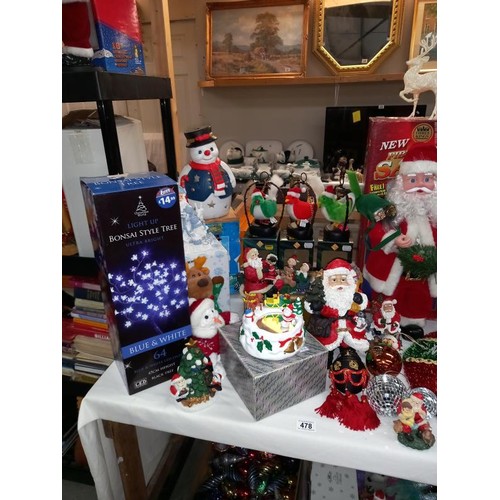 478 - A superb lot of Christmas decorations