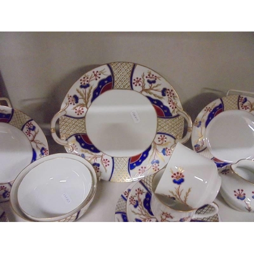 630 - A Bavarian fine china tea set.