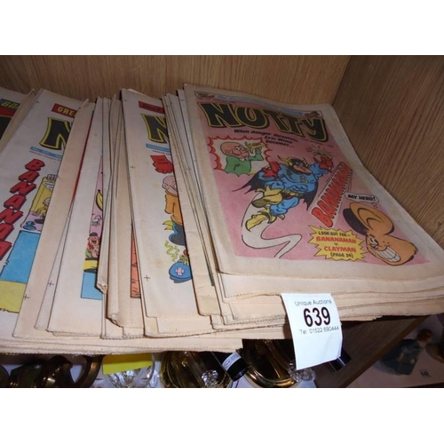 639 - A quantity of 'Nutty' comics.