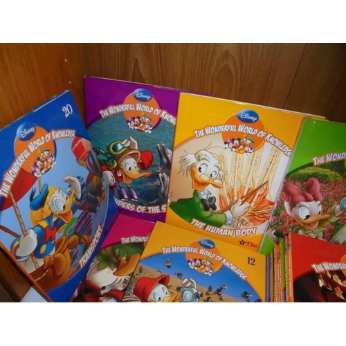 648 - 20 volumes of Disney 'The Wonderful World of Knowledge'.