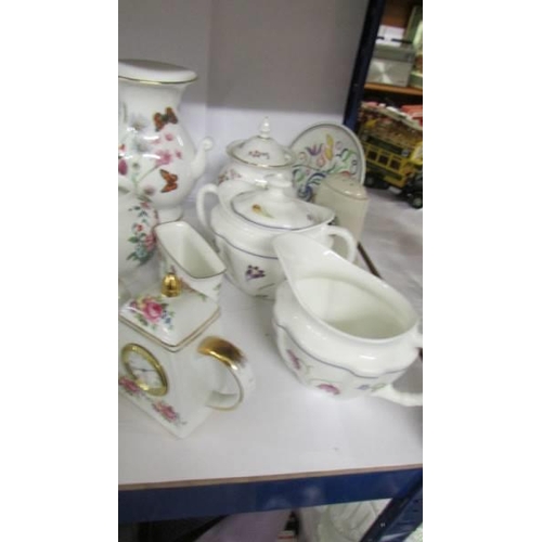 715 - A mixed lot of porcelain including Royal Crown Derby.