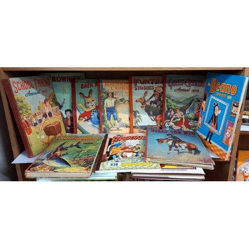 638 - A good lot of children's books.