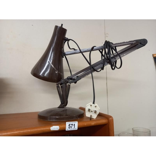 571 - An Anglepoise lamp