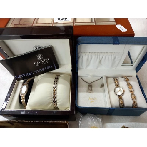 639 - A good mixed lot of wrist watches.