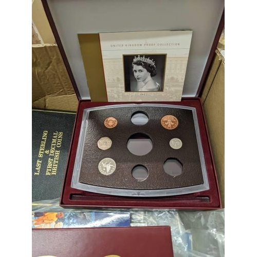 200T - A collection of proof sets, part proof sets, sealed Royal mint sets etc.,