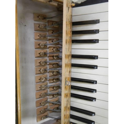 469 - A Hohner Piano accordian in case (case distressed).