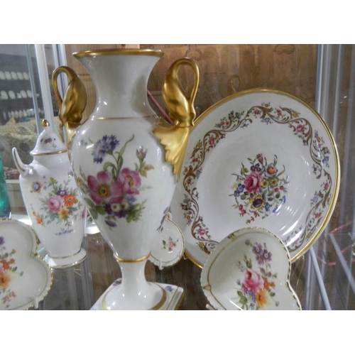 553 - A mixed lot of porcelain including Crown Derby.