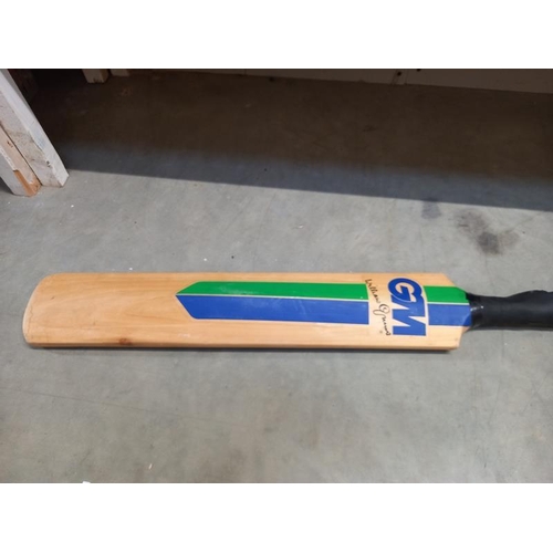 1405 - A signed cricket bat.  COLLECT ONLY.