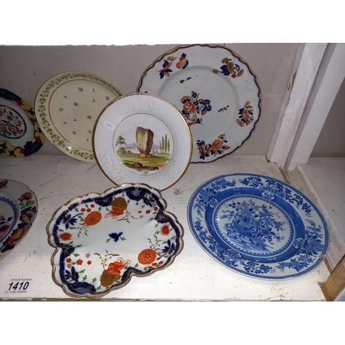 1410 - A quantity of 19th/20th century plates