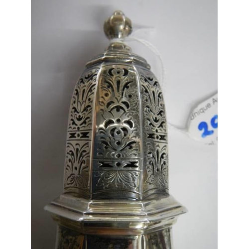 200Y - A hall marked silver sugar sifter.