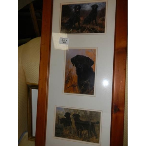 127 - A good lot of framed and glazed prints. COLLECT ONLY.