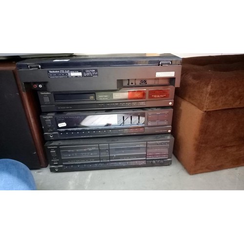 72 - A Technics hi-fi system, COLLECT ONLY.