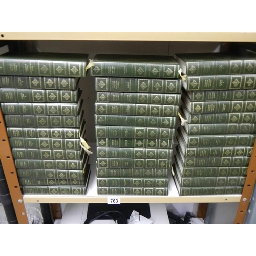 763 - 36 volumes of Charles Dickens complete works.